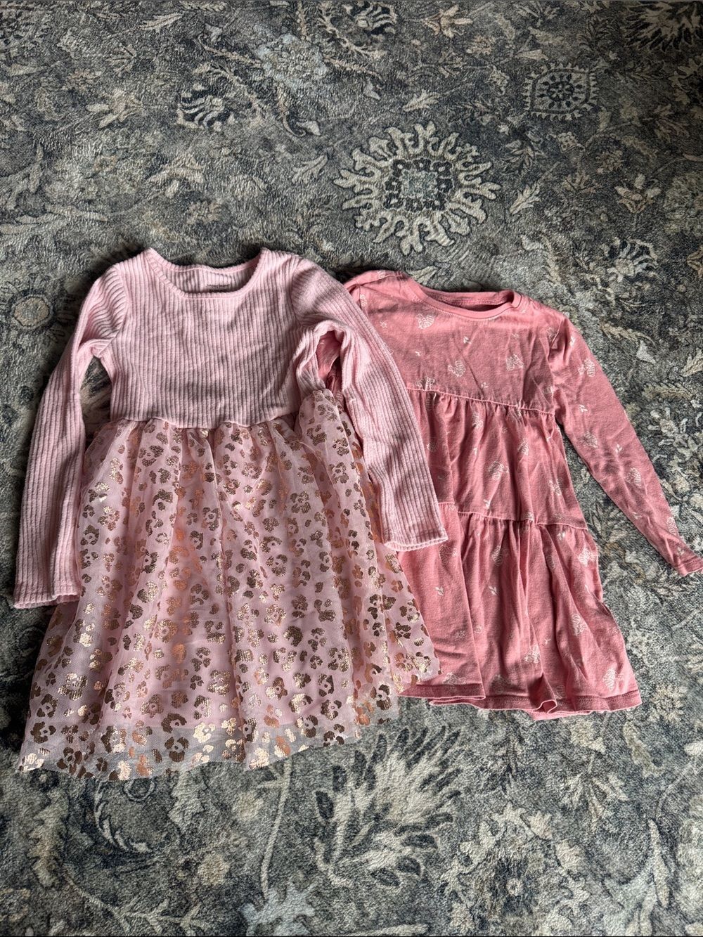 Bundle of 2 Toddler Girls Dresses
